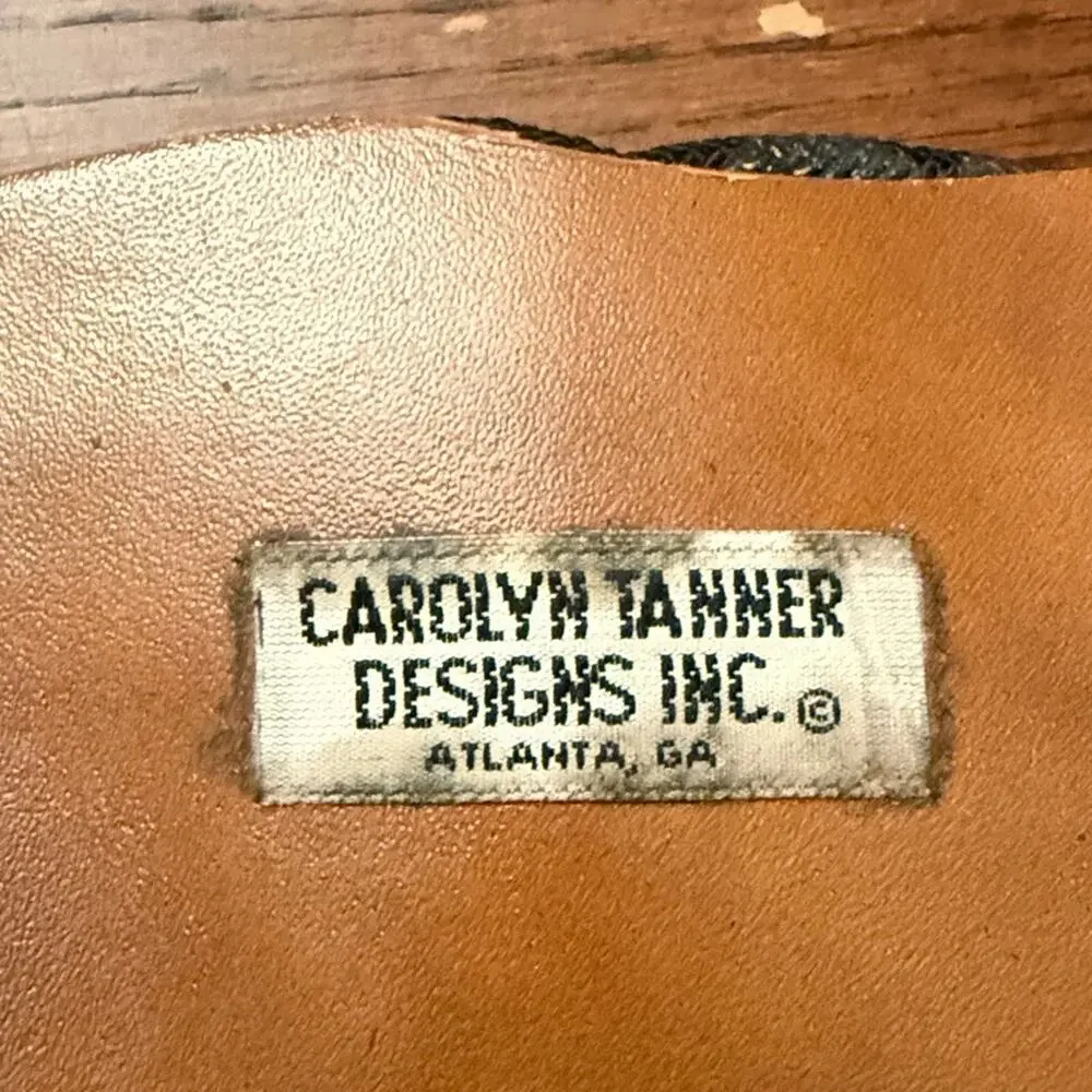 Carolyn Tanner Designs Belt Black Brown Cummberband M/L